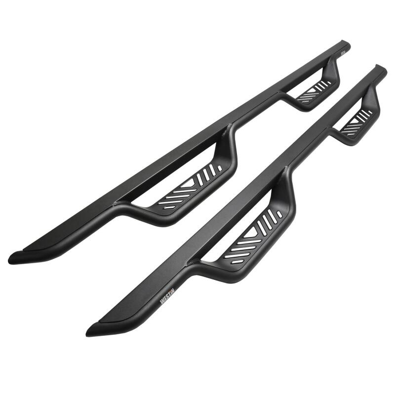Westin 19-22 Chevrolet Silverado / GMC Sierra Crew Cab Outlaw Nerf Step Bars Westin Nerf Bars  AXOPROS