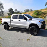 Westin 19-23 Chev/GMC Silv/Srra 1500 CC (No 19 LTD) / 20-23 2500/3500 Pro-e Running Boards - Tex Blk Westin Running Boards  AXOPROS