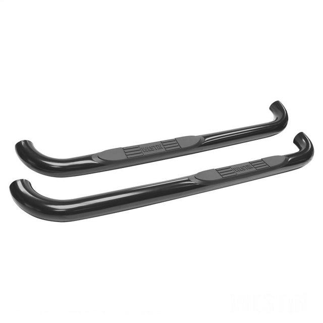 Westin 1999-2016 Ford F-250/350/450/550HD Super Duty Reg Cab E-Series 3 Nerf Step Bars - Black Westin Nerf Bars  AXOPROS
