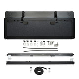 Westin 20-23 Chevrolet/GMC Rail Caps 2500HD 6ft. 7in. Bed Hard Tri-Fold Tonneau Cover - Black Westin Tonneau Covers - Hard Fold  AXOPROS