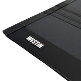 Westin 20-23 Chevrolet/GMC Rail Caps 2500HD 6ft. 7in. Bed Hard Tri-Fold Tonneau Cover - Black Westin Tonneau Covers - Hard Fold  AXOPROS