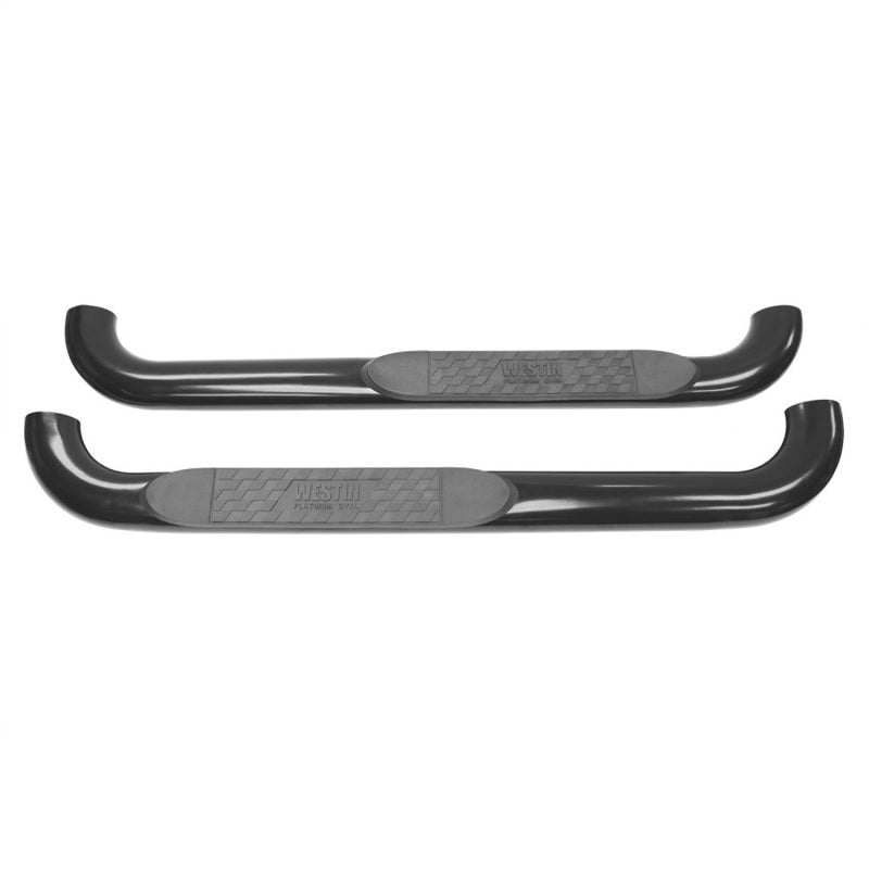 Westin 2009-2018 Dodge/Ram 1500 Reg Cab Platinum 4 Oval Nerf Step Bars - Black Westin Nerf Bars  AXOPROS