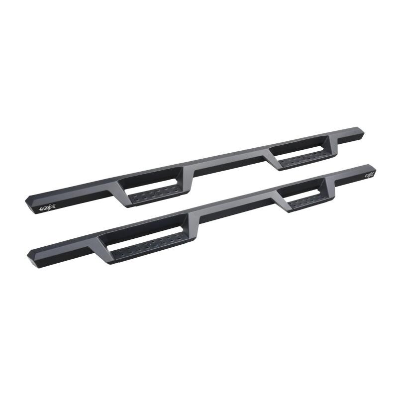 Westin 2019 Chevrolet Silverado / GMC Sierra 1500 Crew Cab Drop Nerf Step Bars - Textured Black Westin Nerf Bars  AXOPROS