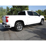 Westin 2019 Chevrolet Silverado/Sierra 1500 Crew Cab Non LD PRO TRAXX 4 Oval Nerf Step Bars - Black Westin Nerf Bars  AXOPROS