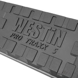 Westin 2019 Chevrolet Silverado/Sierra 1500 Crew Cab Non LD PRO TRAXX 5 Oval Nerf Step Bars - Black Westin Nerf Bars  AXOPROS