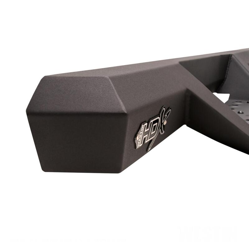 Westin 2020 Jeep Gladiator HDX Drop Nerf Step Bars - Textured Black Westin Nerf Bars  AXOPROS