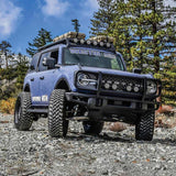 Westin 21-23 Ford Bronco (Excl. Bronco Sport)XTS Front Bumper Brush Guard for OEM Bumper - Tex Black Westin Bumpers - Steel  AXOPROS