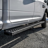 Westin Grate Steps Running Boards 83 in - Textured Black Westin Running Boards  AXOPROS