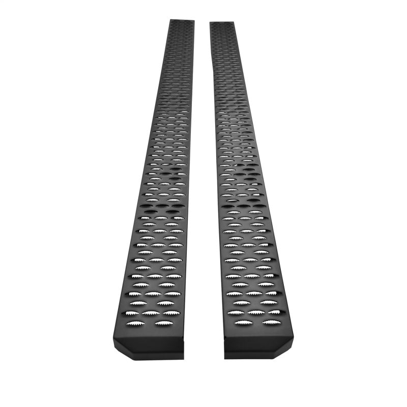 Westin Grate Steps Running Boards 90 in - Textured Black Westin Running Boards  AXOPROS