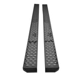 Westin Grate Steps Running Boards 90 in - Textured Black Westin Running Boards  AXOPROS