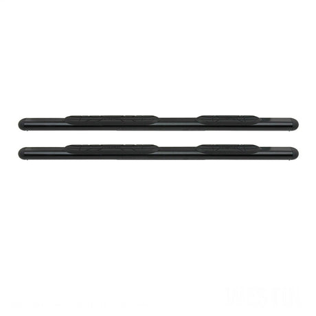 Westin Premier 4 Oval Nerf Step Bars 75 in - Black Westin Nerf Bars  AXOPROS