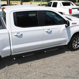 Westin Premier 4 Oval Nerf Step Bars - 85 in - Black Westin Nerf Bars  AXOPROS