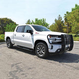 Westin Premier 4 Oval Nerf Step Bars - 85 in - Black Westin Nerf Bars  AXOPROS