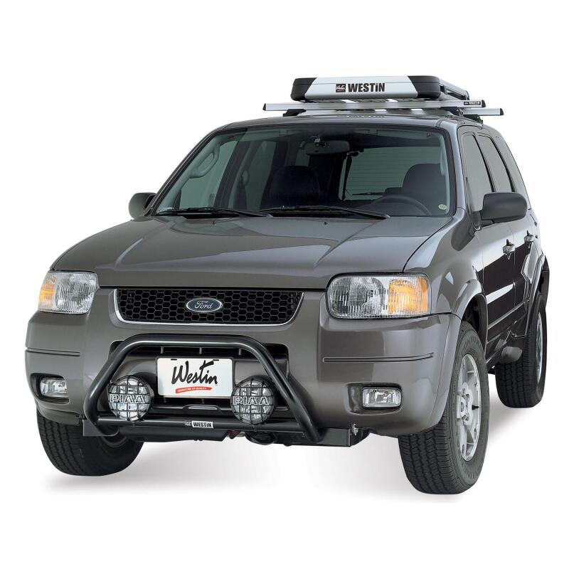 Westin Safari Light Bar Universal (10.75in mounting depth) - Black Westin Bull Bars  AXOPROS