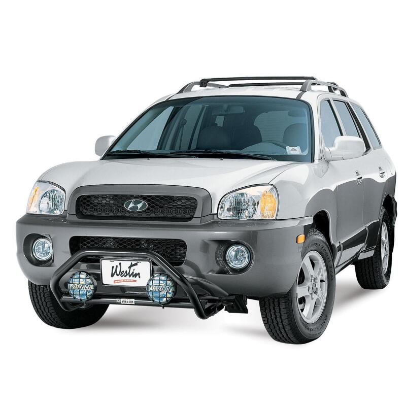 Westin Safari Light Bar Universal (14.75in mounting depth) - Black Westin Bull Bars  AXOPROS