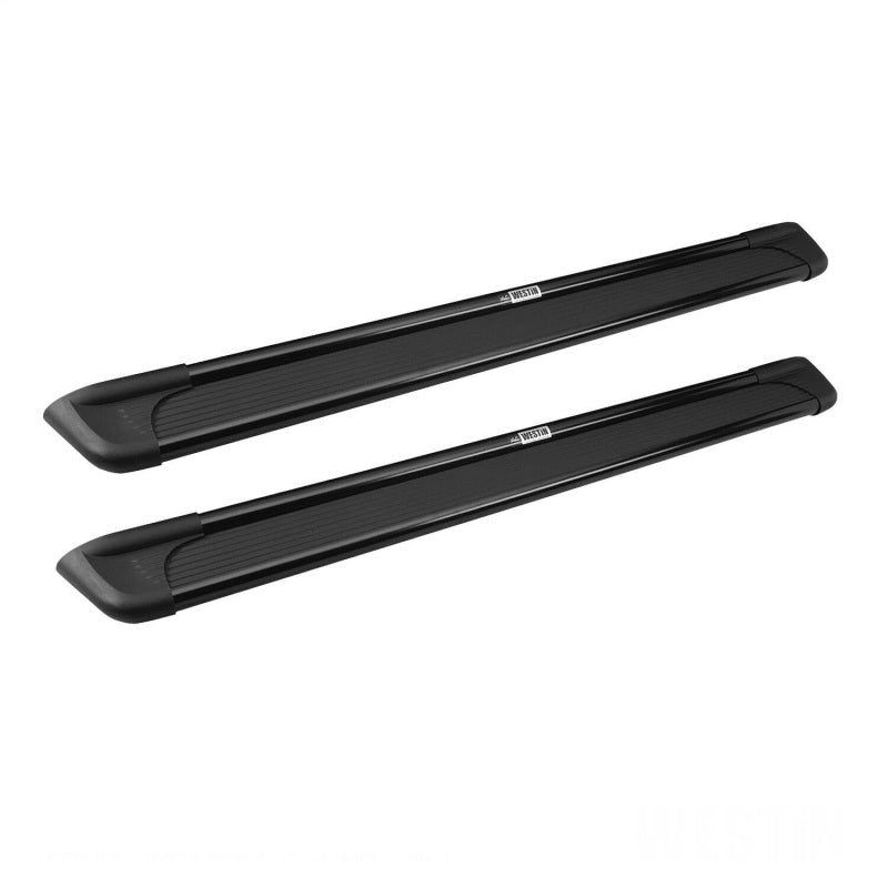 Westin Sure-Grip Aluminum Running Boards 69 in - Black Westin Running Boards  AXOPROS