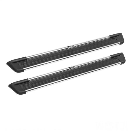 Westin Sure-Grip Aluminum Running Boards 72 in - Polished Westin Running Boards  AXOPROS