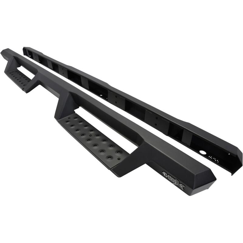 Westin/HDX 09-18 Dodge/Ram 1500 Crew Cab / 25/3500 Crew Drop Nerf Step Bars - Textured Black Westin Nerf Bars  AXOPROS