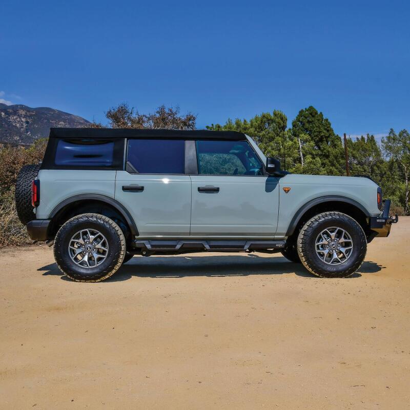 Westin/HDX 2021+ Ford Bronco Drop Nerf Step Bars - Textured Black Westin Nerf Bars  AXOPROS