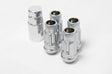 Wheel Mate 12x1.25 48mm Muteki SR48 Silver Open End Locking Lug Nut - Set of 4 Wheel Mate Lug Nuts  AXOPROS