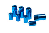 Wheel Mate Aluminum TPMS Valve Stem Cover - Blue Anodize Wheel Mate Valve Stems  AXOPROS