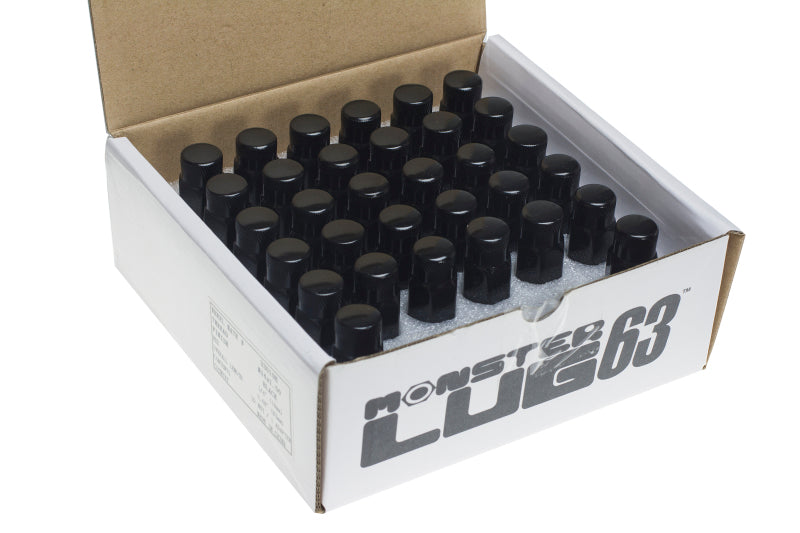 Wheel Mate Muteki HR38 Open End Lug Nuts 12x1.25 Black Chrome / Yellow Ring Wheel Mate Lug Nuts  AXOPROS