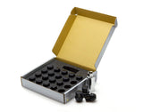 Wheel Mate WM14T Closed End Lug Nuts - QTY 20/Black Wheel Mate Lug Nuts  AXOPROS