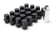Wheel Mate WM14T Closed End Lug Nuts - QTY 20/Black Wheel Mate Lug Nuts  AXOPROS