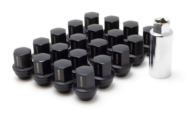 Wheel Mate WM14T Closed End Lug Nuts - QTY 20/Black Wheel Mate Lug Nuts  AXOPROS