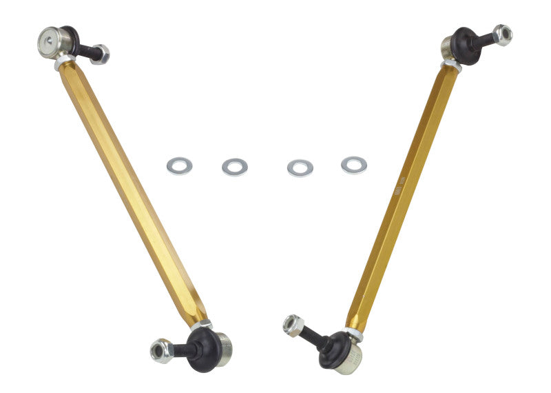Whiteline 02-06 R53 & 06+ R56 Mini Cooper S  Front Swaybar link kit-adjustable ball end links Whiteline Sway Bar Endlinks  AXOPROS