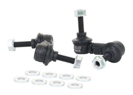 Whiteline 02-08 Subaru WRX / 04-08 WRX STi Front Sway Bar Link Kit Whiteline Sway Bar Endlinks  AXOPROS
