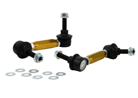 Whiteline 03-06 Nissan 350z Z33 Rear Swaybar link kit-Adjustable Ball End Links Whiteline Sway Bar Endlinks  AXOPROS