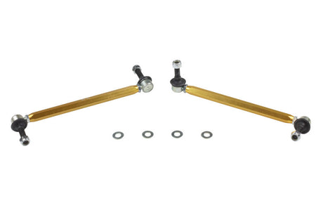 Whiteline 05-10 Chevy Cobalt/6/09+ Cruze/06-11 HHR Front Sway Bar - Link Assembly H/D Adj Steel Ball Whiteline Sway Bar Endlinks  AXOPROS