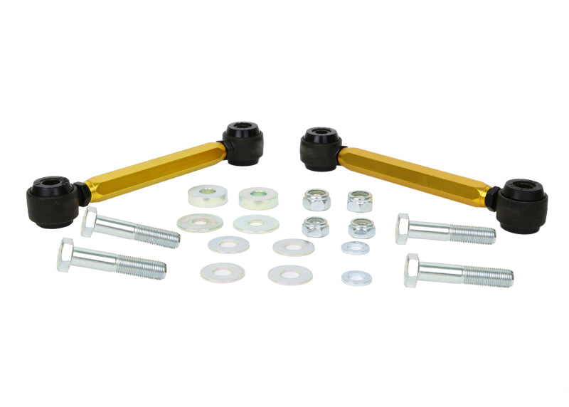 Whiteline 05-10 Ford Mustang Rear Sway Bar Links Whiteline Sway Bar Endlinks  AXOPROS