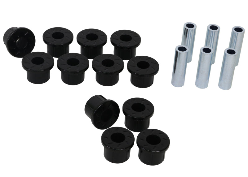 Whiteline 05-13 Toyota Tacoma Rear Spring Bushing Kit Whiteline Spring Insulators  AXOPROS