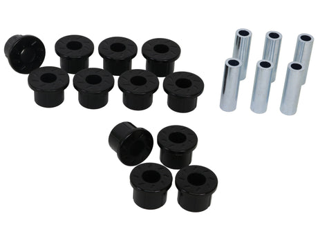 Whiteline 05-13 Toyota Tacoma Rear Spring Bushing Kit Whiteline Spring Insulators  AXOPROS