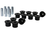 Whiteline 05-13 Toyota Tacoma Rear Spring Bushing Kit Whiteline Spring Insulators  AXOPROS
