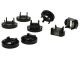 Whiteline 05+ BMW 1 Series/3/05-10/11 3 Series Rear Crossmember-Fr & Rr Mount Insert Bushing Whiteline Bushing Kits  AXOPROS