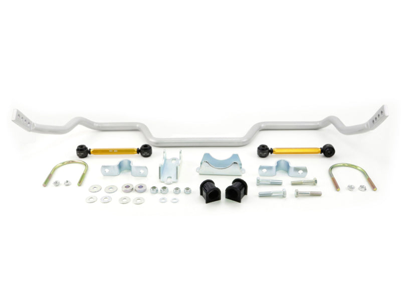 Whiteline 05+ Ford Mustang Coupe 8 cyl (Inc Shelby GT / GT500) Rear 27mm Heavy Duty Adj Swaybar Whiteline Sway Bars  AXOPROS