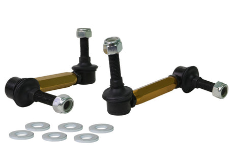 Whiteline 06-09 Toyota FJ Cruiser GSJ10 / 09+ GSJ15 Front Adjustable Heavy Duty Sway Bar Link Kit Whiteline Sway Bar Endlinks  AXOPROS