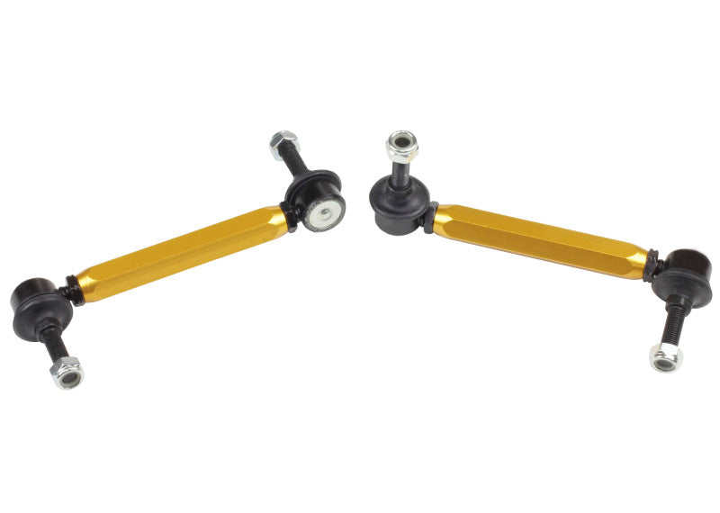 Whiteline 07+ Nissan Skyline R35 GT-R Rear Swaybar link kit h/duty-adjustable steel ball Whiteline Sway Bar Endlinks  AXOPROS