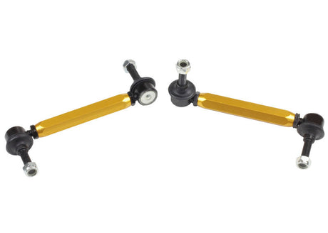 Whiteline 07+ Nissan Skyline R35 GT-R Rear Swaybar link kit h/duty-adjustable steel ball Whiteline Sway Bar Endlinks  AXOPROS