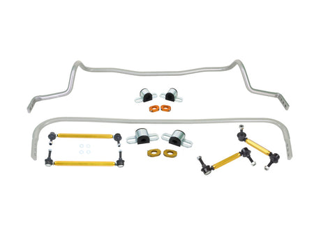 Whiteline 14-16 Mazda Mazda 3 Front & Rear Sway Bar Kit Whiteline Sway Bars  AXOPROS