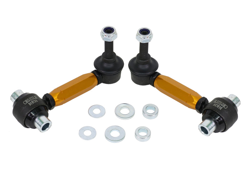 Whiteline 14-23 Mini Cooper (Hardtop) Base/S/JCW Adjustable Sway Bar Link Kit Whiteline Sway Bar Endlinks  AXOPROS