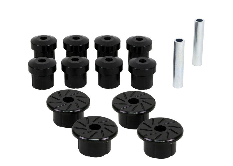 Whiteline 1972-1977 Pontiac Ventura Rear Leaf Spring & Shackle Bushings Whiteline Spring Insulators  AXOPROS