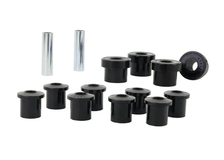 Whiteline 1976-1983 Jeep CJ5 Spring - Eye Front/Rear And Shackle Bushing Whiteline Spring Insulators  AXOPROS