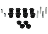 Whiteline 1980-1997 Ford F-250 Spring - Eye Front/Rear And Shackle Bushing Whiteline Spring Insulators  AXOPROS