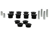 Whiteline 1980-1997 Ford F-250 Spring - Eye Front/Rear And Shackle Bushing Whiteline Spring Insulators  AXOPROS