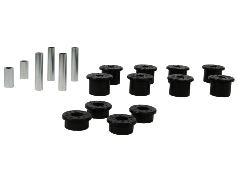 Whiteline 1980-1997 Ford F-250 Spring - Eye Front/Rear And Shackle Bushing Whiteline Spring Insulators  AXOPROS