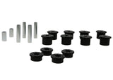 Whiteline 1980-1997 Ford F-250 Spring - Eye Front/Rear And Shackle Bushing Whiteline Spring Insulators  AXOPROS